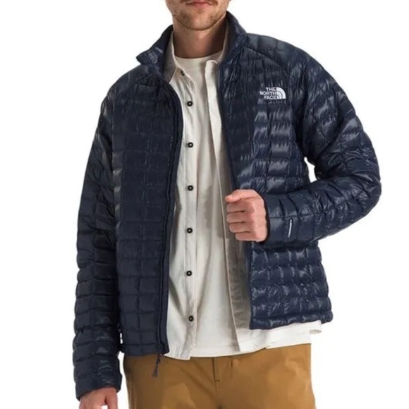 The North Face Other - The North Face Summit Navy ThermoBall Reyes Puffer Jacket Mens Small NWOT